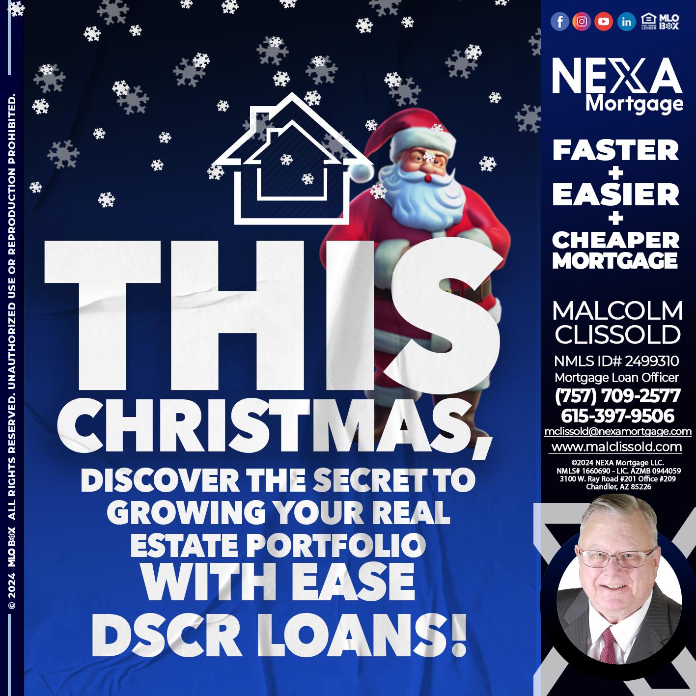 this christmass - Malcolm Clissold -Mortgage Loan Officer